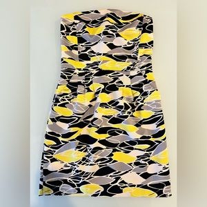 Banana Republic strapless dress with pockets